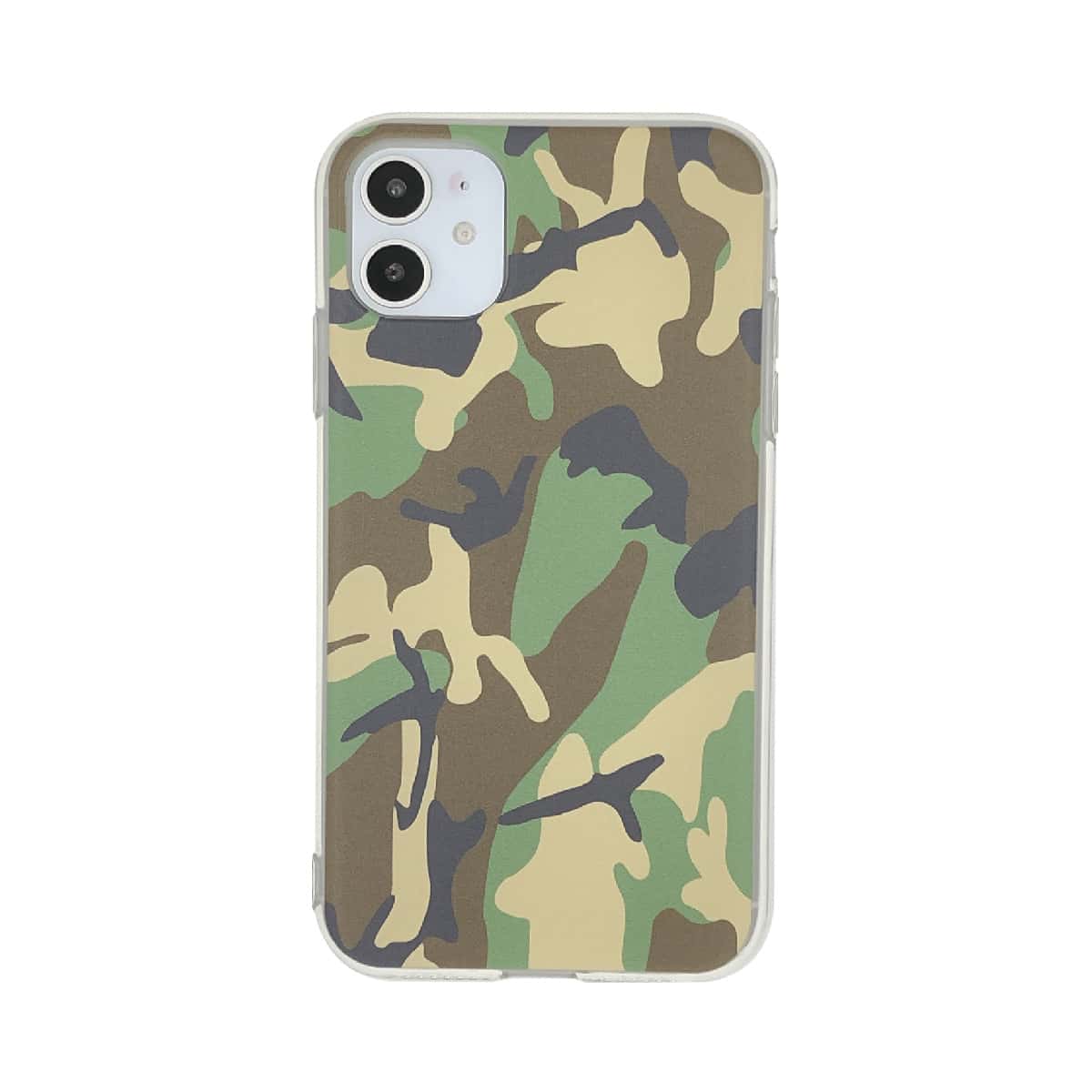 

1pc Camo Print iPhone Case, Multicolor