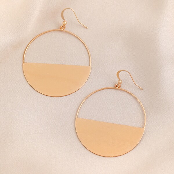 

High-Polish Gold Hoop Earrings