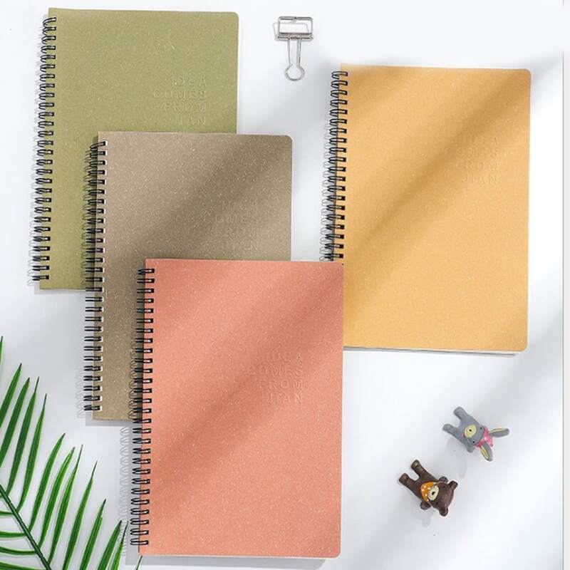 

1pc Random Color Spiral Notebook, Multicolor