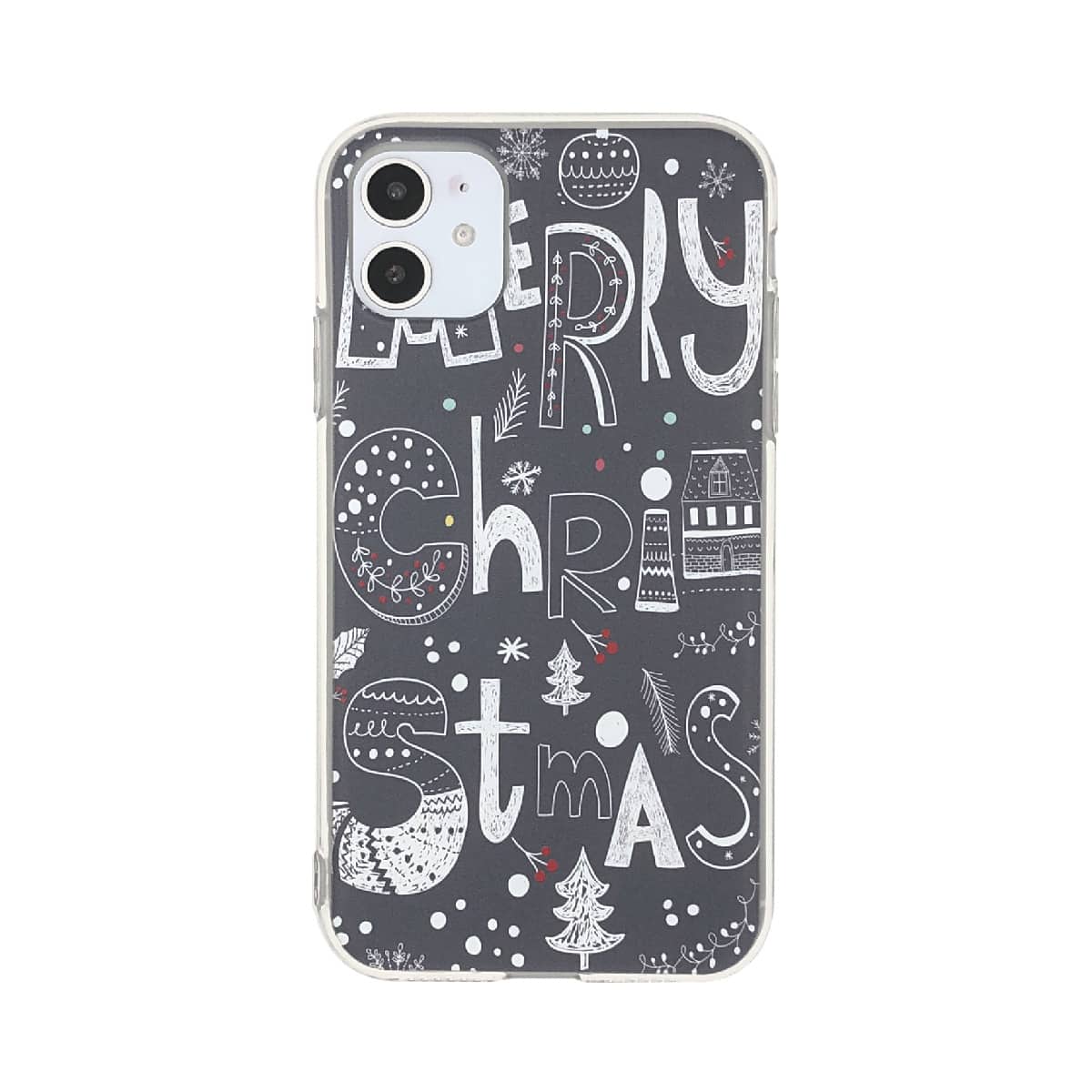 

1pc Letter Graphic iPhone Case, Multicolor