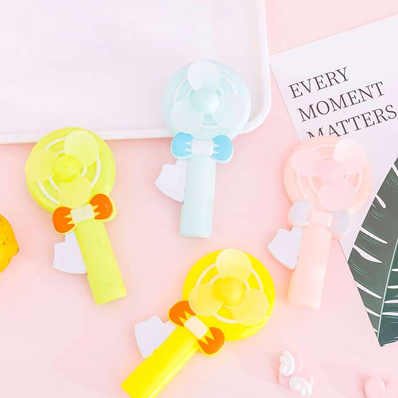 

1pc Lollipop Shaped Random Handheld Fan, Multicolor