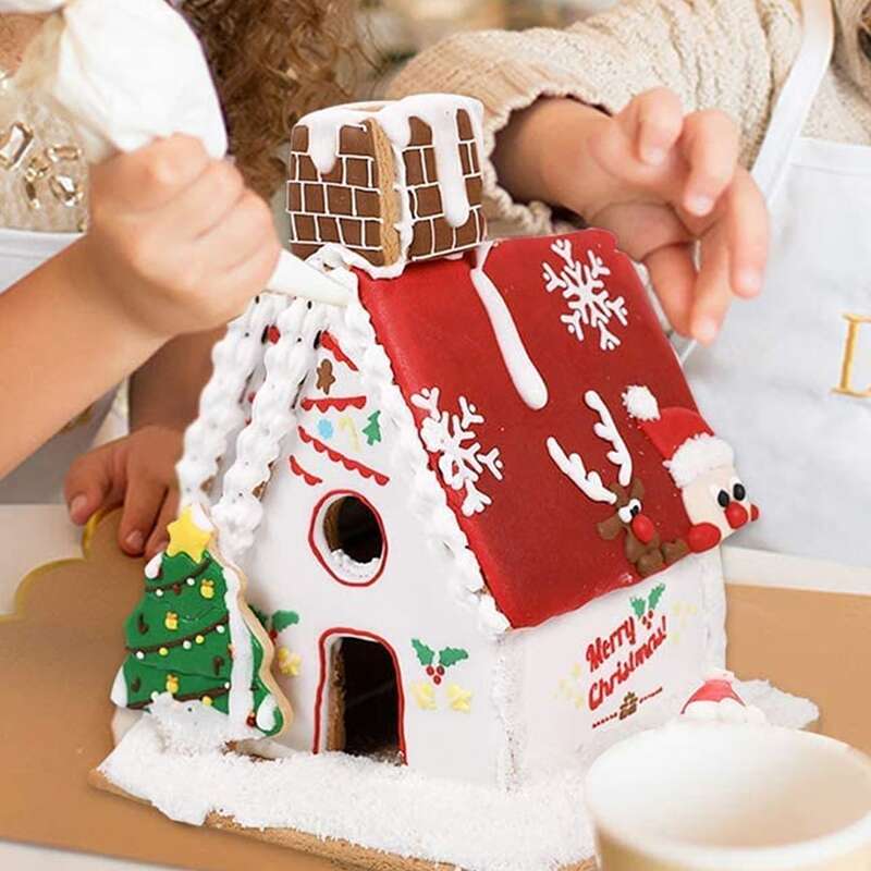 

9pcs Christmas Biscuit Mold, Silver