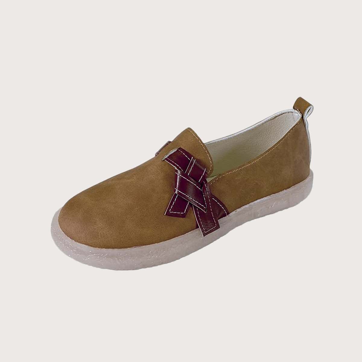 

Knot Slip On Sneakers, Brown