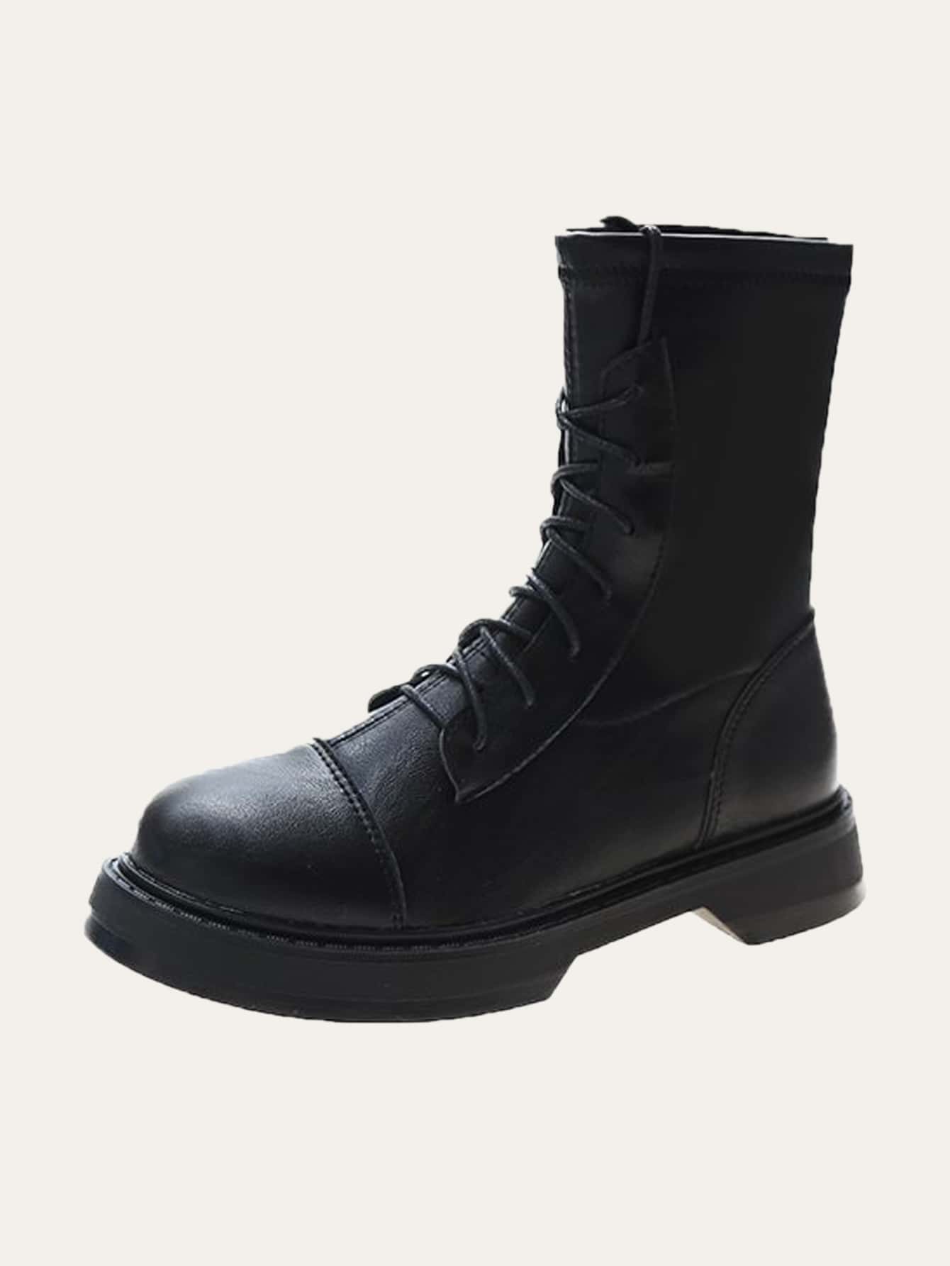 wide fit combat boots