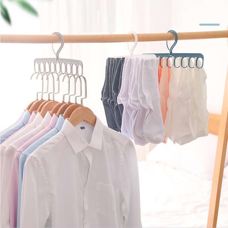 

1pc Random Multi-hole Clothes Hanger, Multicolor