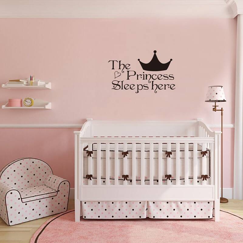 

Slogan Graphic Wall Sticker, Black