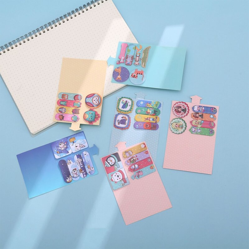 

1pack Cartoon Graphic Random Sticky Note, Multicolor