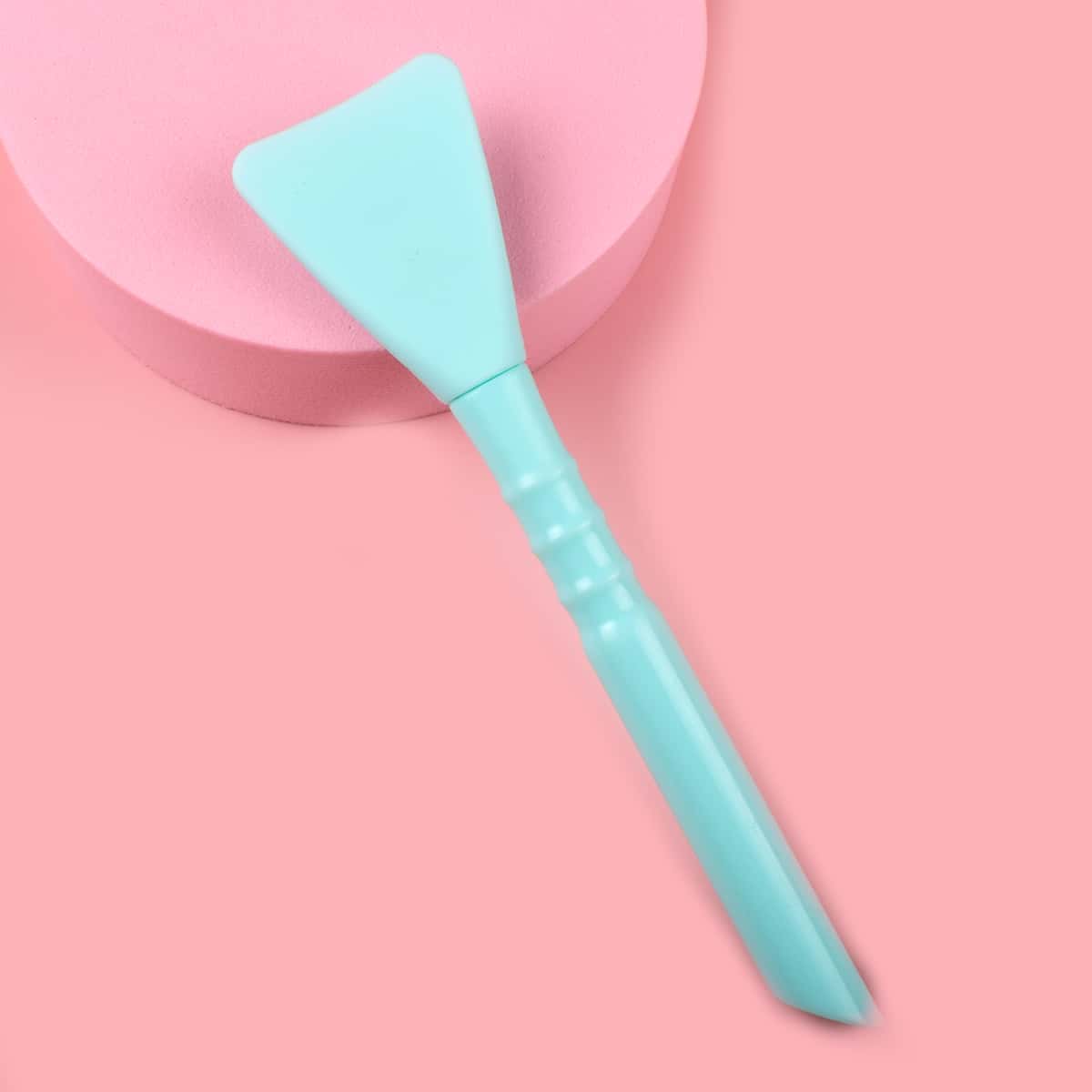 

1pc Silicone Facial Sheet Brush, Blue