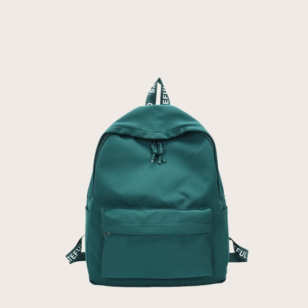 

Large Capacity Pocket Front Backpack, Green