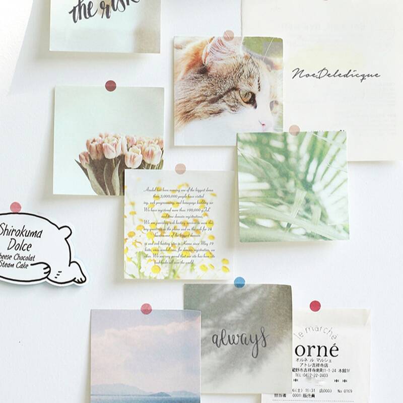 

1pack Mixed Pattern Random Memo Pad, Multicolor