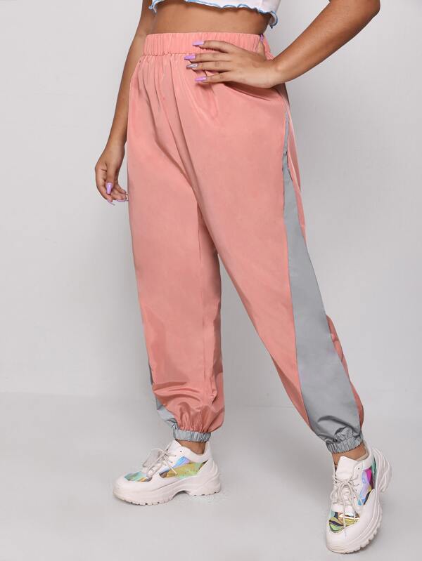 plus size windbreaker pants