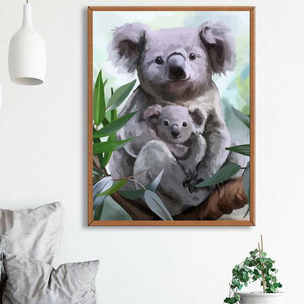 

Koala Print DIY Diamond Painting, Multicolor