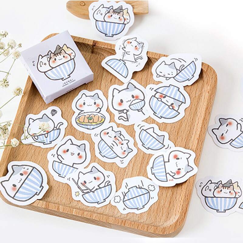 

45pcs Cartoon Graphic Sticker, Multicolor