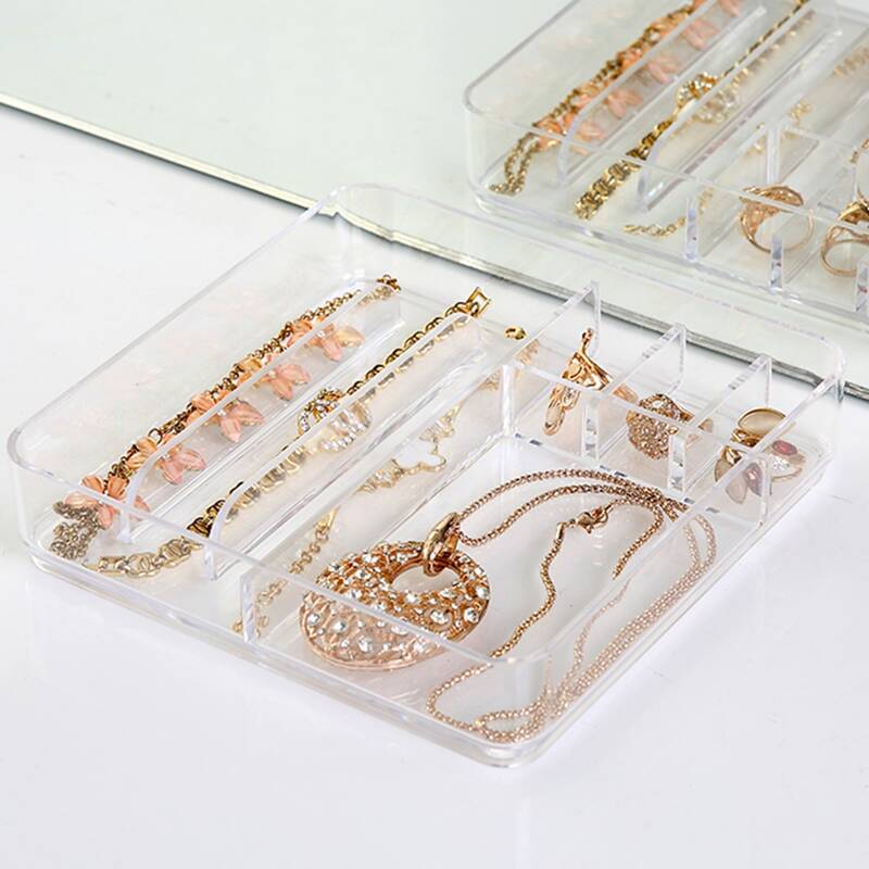 

1pc Clear Jewelry Storage Box