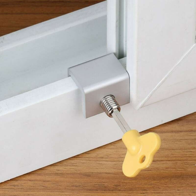

1pc Baby Safety Window Stopper, Yellow