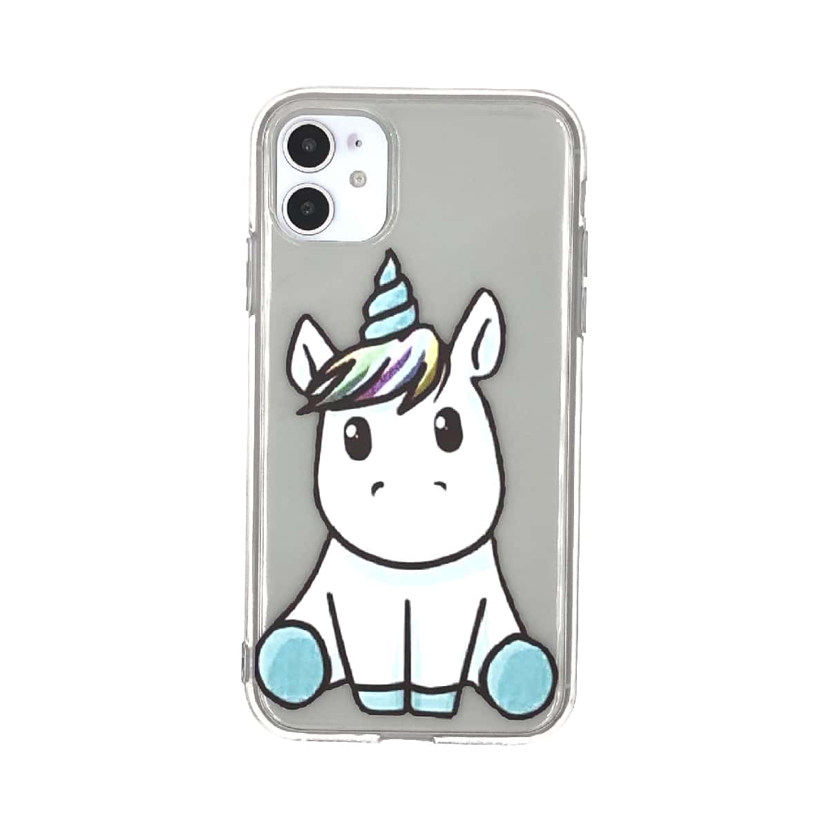 

1pc Cartoon Graphic iPhone Case, Multicolor