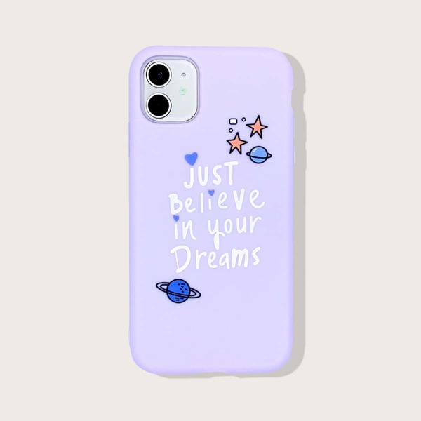 

Чехол для iPhone с мультипликационным рисунком 1шт, Многоцветный