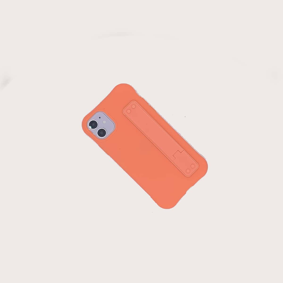 

Solid Hand Strap iPhone Case, Orange