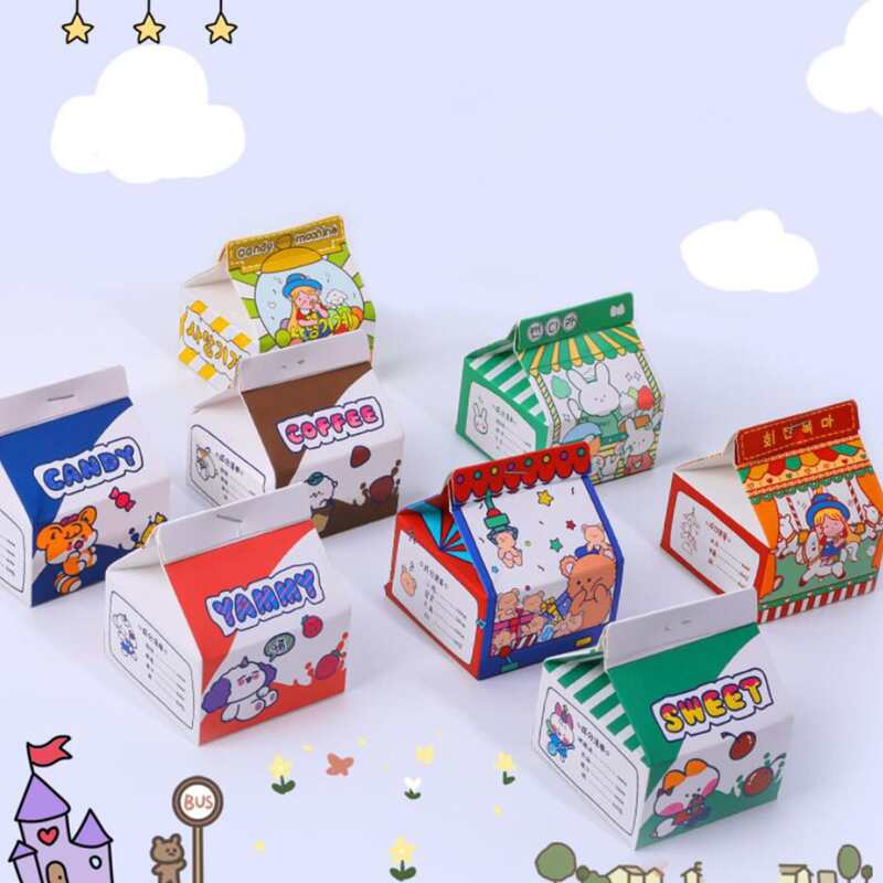 

1box Random Cartoon Sticky Note, Multicolor
