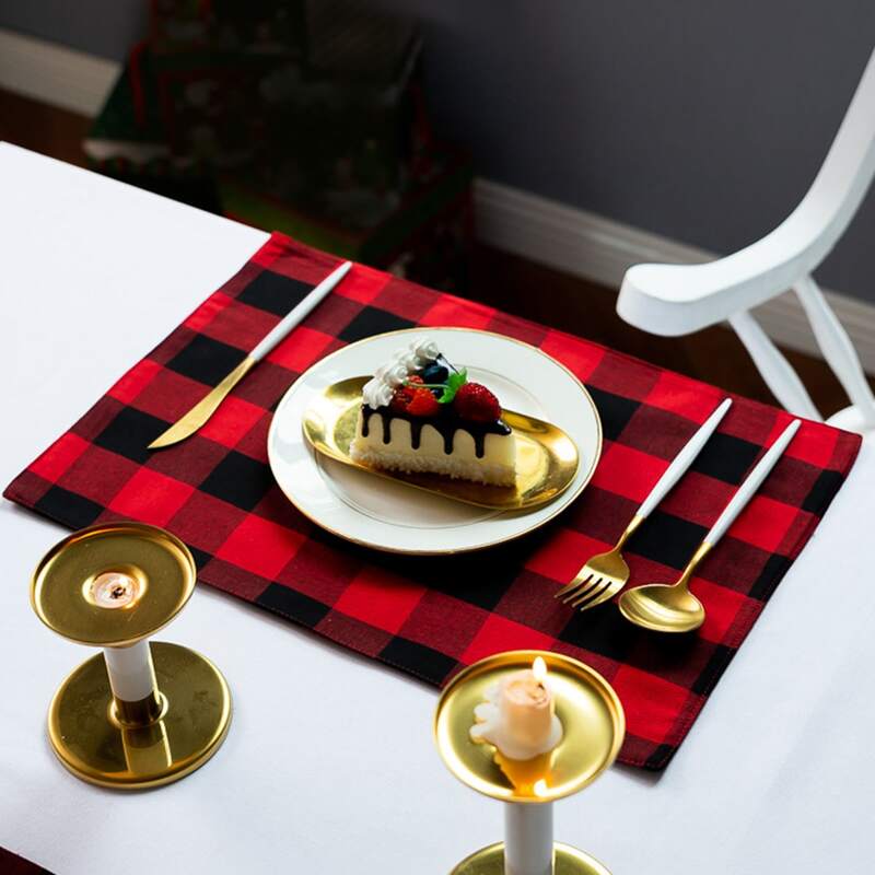 

Plaid Pattern Placemat, Multicolor