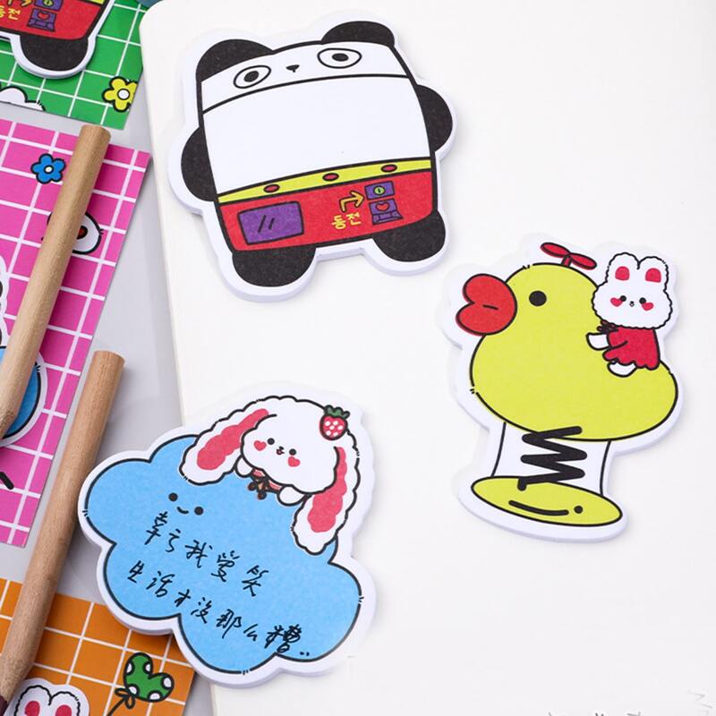 

1pack Random Cartoon Sticky Note, Multicolor