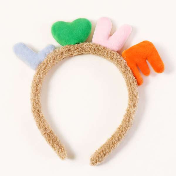 

Letter Decor Hair Hoop, Multicolor