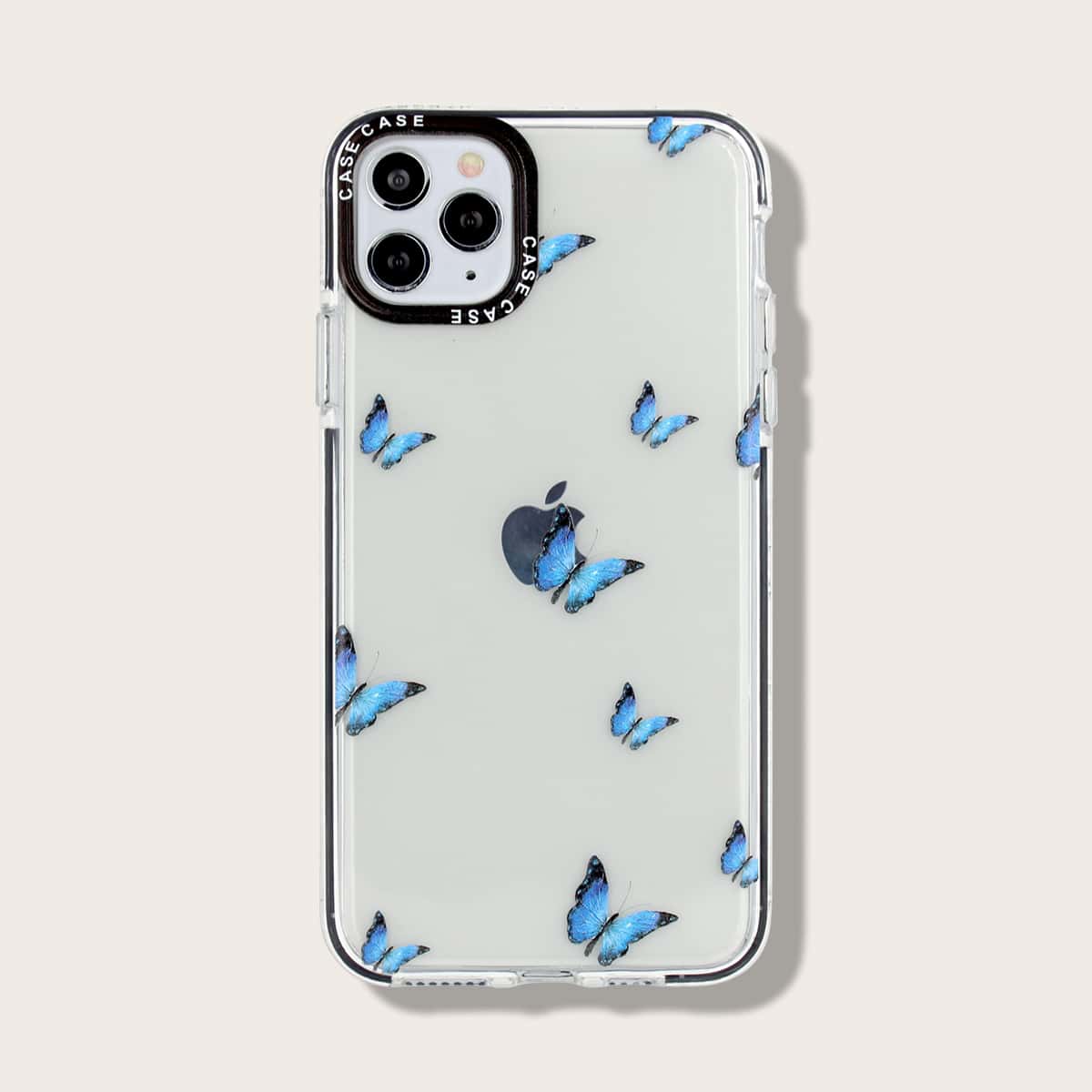 

1pc Butterfly Print iPhone Case, Blue