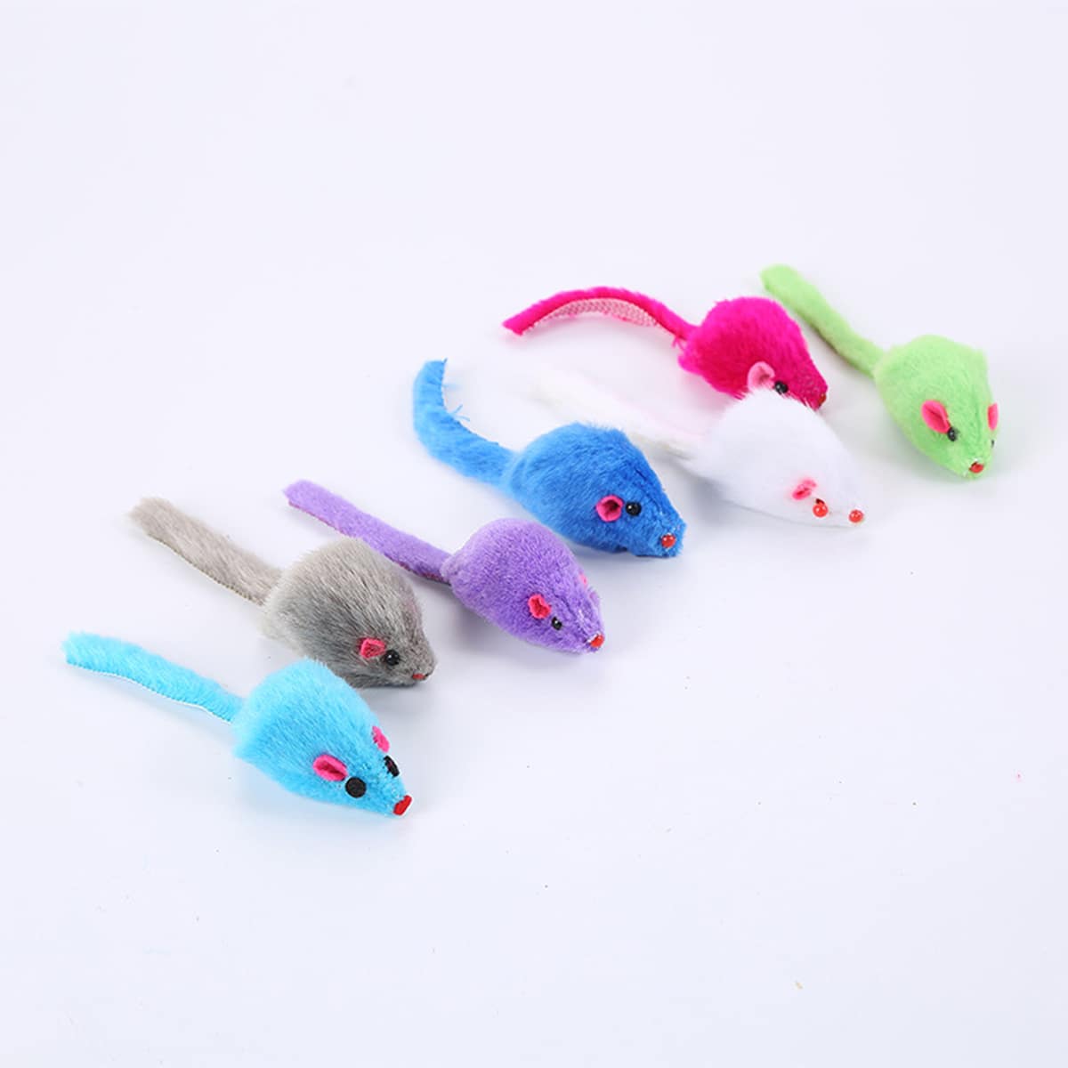 

1pc Mouse Shaped Random Cat Toy, Multicolor