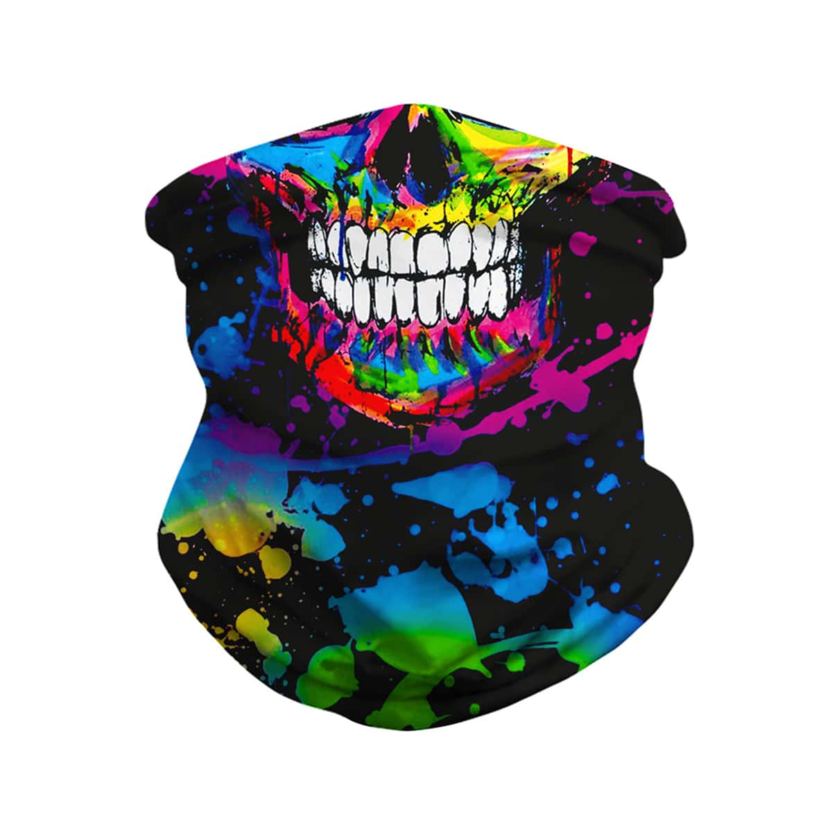 

Skull Pattern Sun Protection For The Face, Multicolor