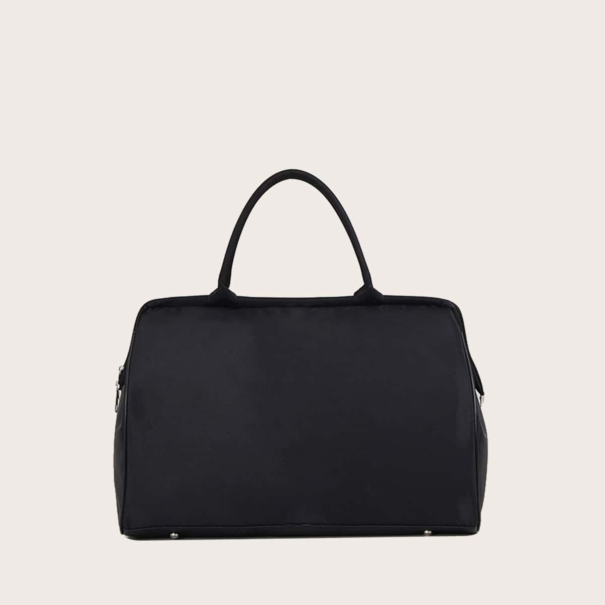 

Minimalist Satchel Bag, Black