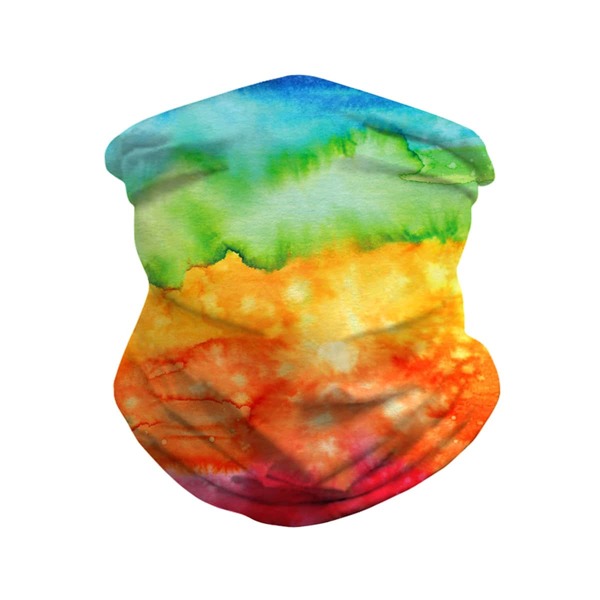 

Color Block Pattern Sun Protection For The Face, Multicolor