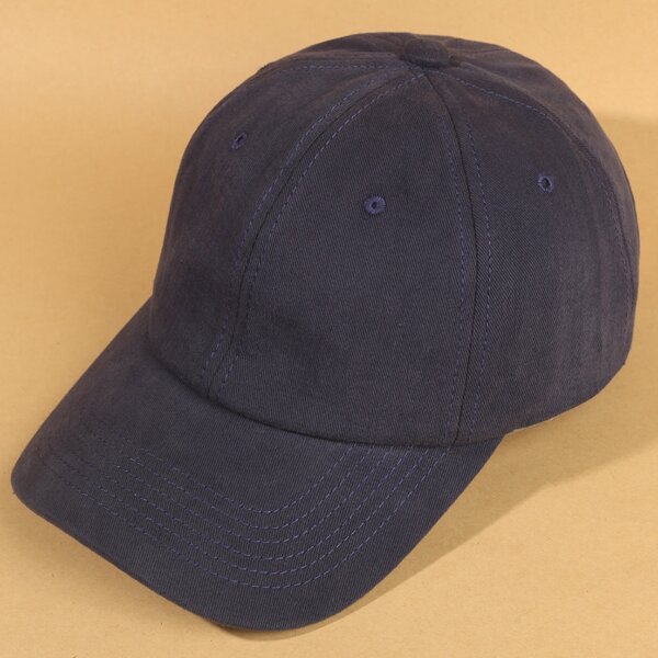 

Plain Baseball Cap, Navy blue