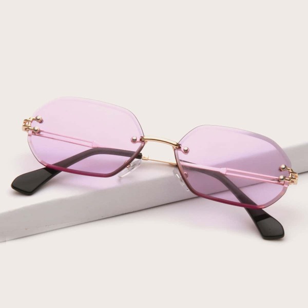 

Simple Rimless Sunglasses