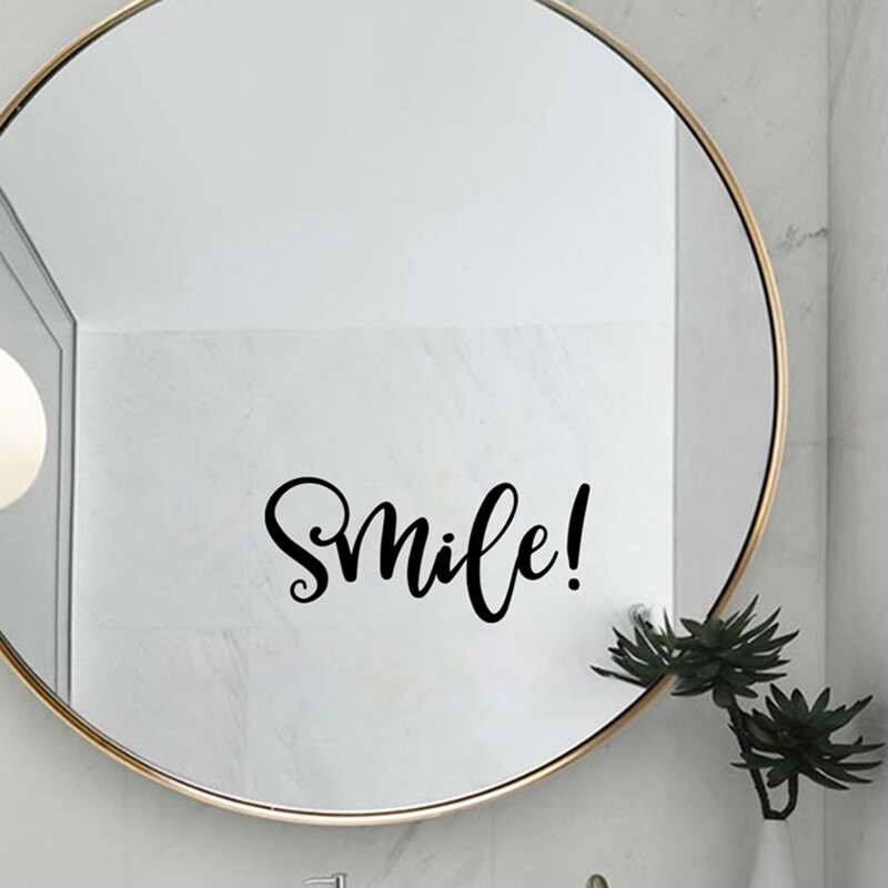

Letter Graphic Wall Sticker, Black