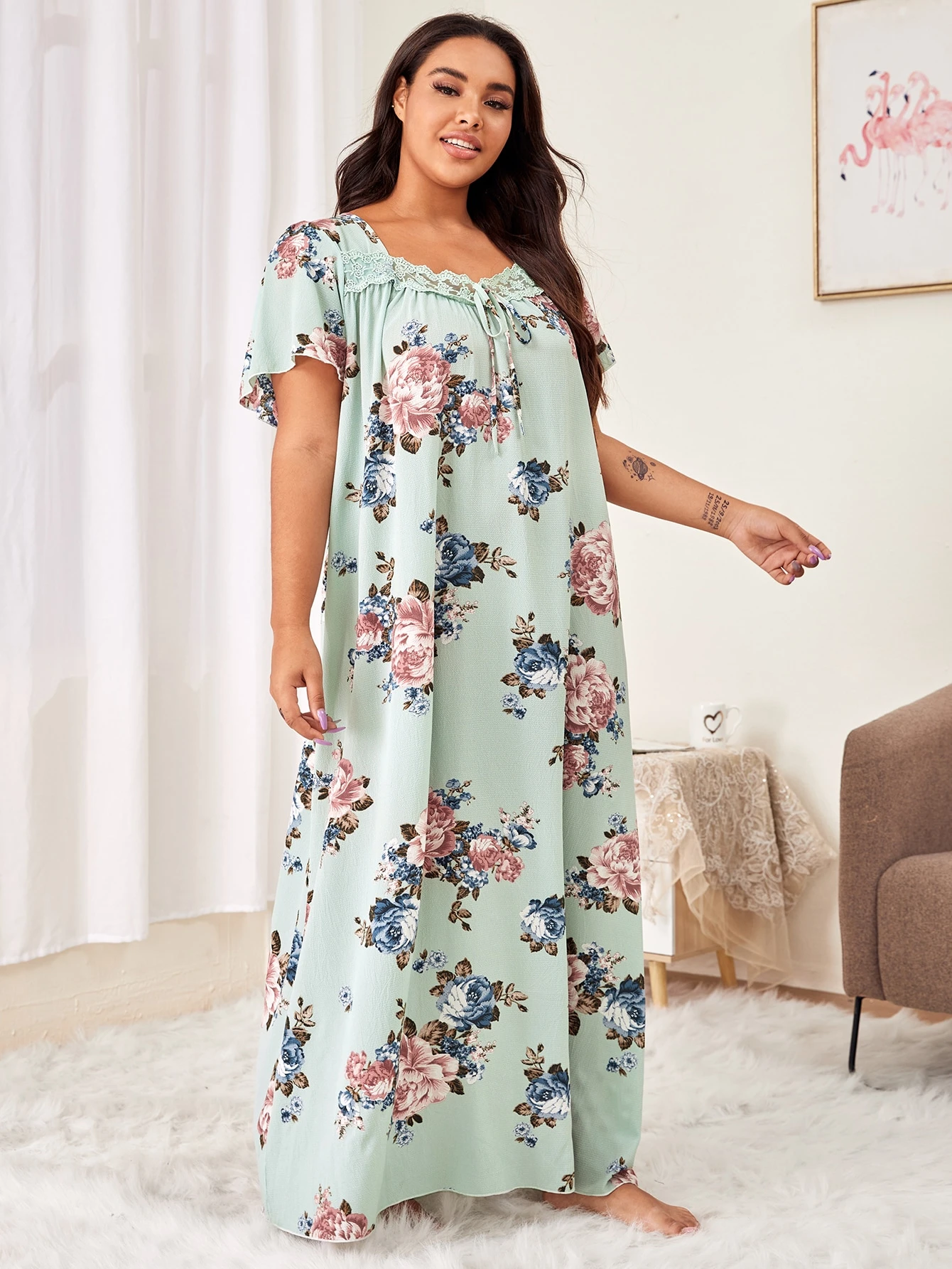 floral nightdress