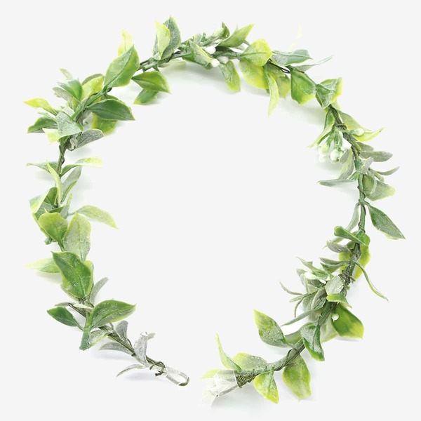 

Leaf Decor Headband, Green