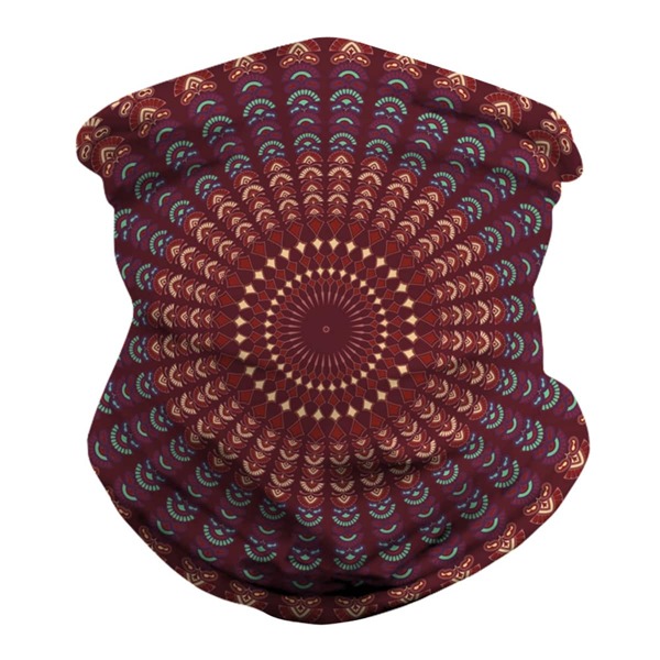 

Flower Pattern Sun Protection For The Face, Multicolor