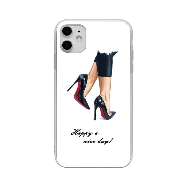 

High Heel Print iPhone Case, Multicolor