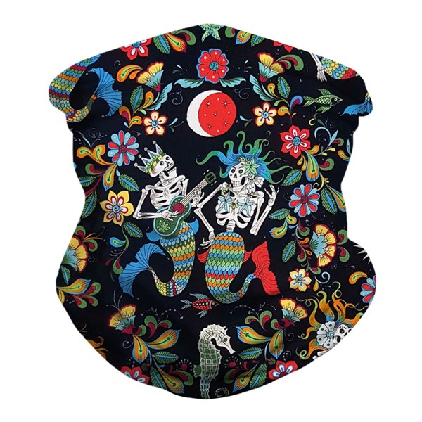 

Skull Pattern Sun Protection For The Face, Multicolor