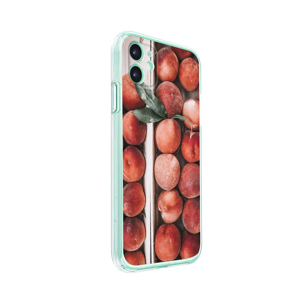 

Peach Print iPhone Case, Multicolor