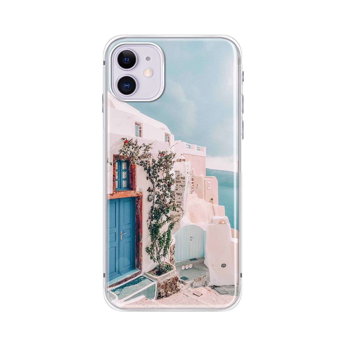

Seaside House Print iPhone Case, Multicolor