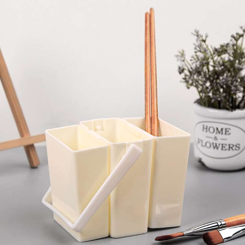 

1pc 3 In 1 Gouache Bucket, Beige