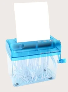 1pc Random Mini Paper Shredder - Multicolor - View 1