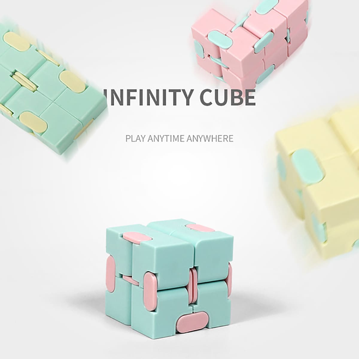

1pc Random Infinity Cube, Multicolor