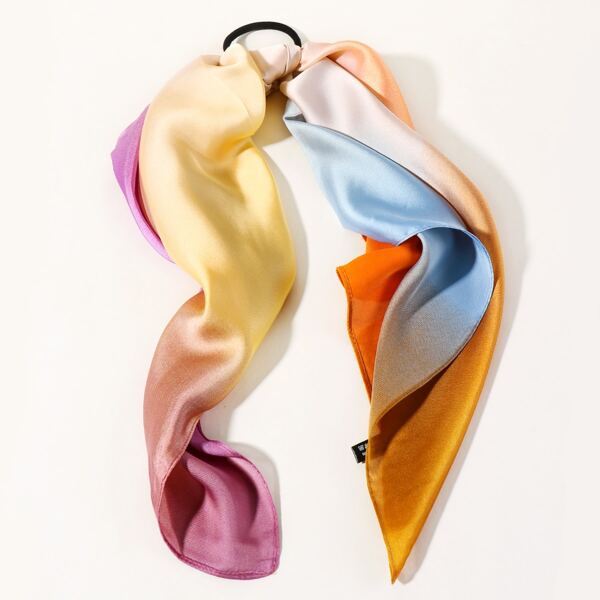 

Color Block Pattern Hair Tie, Multicolor