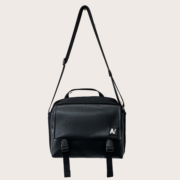 

Release Buckle Detail Crossbody Bag, Black