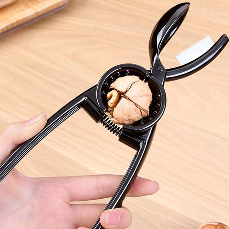 

1pc Multifunction Walnut Plier, Black