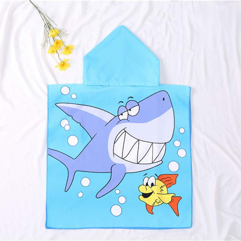 

Kids Cartoon Graphic Bath Towel, Multicolor