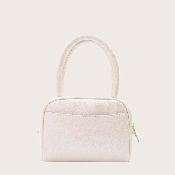 

Minimalist Satchel Bag, Beige
