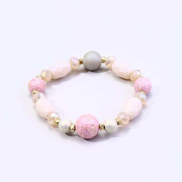 

Colorful Beaded Bracelet, Multicolor